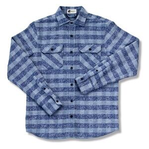Musk Ox GRAND FLANNEL, CHECKERED BLUE size large